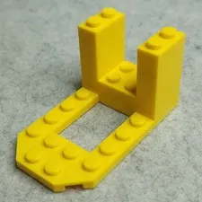LEGO Part 30250 Cockpit 7 x 4 x 3 Yellow x1 Vintage Genuine