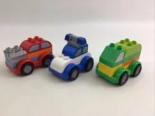 Lego Duplo Mixed Vehicles Truck Police Car Hot Rod First Builders Lot B