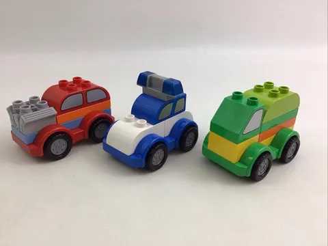 Lego Duplo Mixed Vehicles Truck Police Car Hot Rod First Builders Lot B
