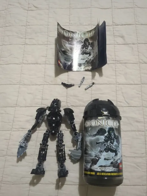Lego Bionicle Toa Metru Whenua Complete With Canister And Instructions