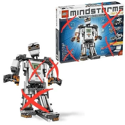 Lego Mindstorms Nxt 2.0 8547 Incomplete Set no Box with Extra Electric Parts Toy