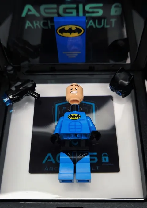 Lego Minifigure Nightwing Sh0442 Pristine Brand New Unassembled 