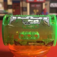 LEGO Hero Factory Trans Neon Green Cylinder Droid Energy, (Rocka) From Set 44019