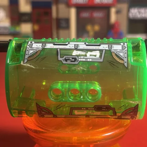 LEGO Hero Factory Trans Neon Green Cylinder Droid Energy, (Rocka) From Set 44019