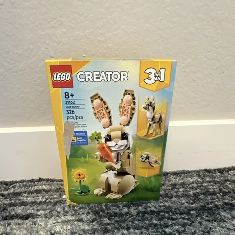 LEGO Creator 3-in-1 31162 Cute Bunny Animals Bunny 326 pcs 8+ Box Plastic