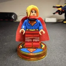 LEGO Dimensions 71340 Supergirl with Ponytail (dim040) Minifigure Exclusive Rare