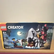 LEGO Scary Pirate Island 40597 CREATOR Pirates Complete Set 214pcs Age 8+