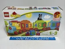 LEGO DUPLO Number Train 10847 Set 23pcs Learn to Count Age 1½-3 Complete