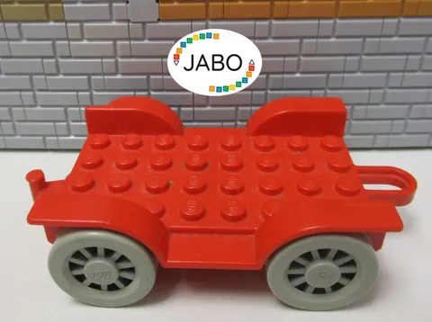 (G13/13) LEGO Fabuland 4796c01 Vehicle Chassis Chassis 6x8 Red 3679 3697