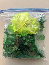 Lego Green Brick Pieces 1lb Bulk Lot