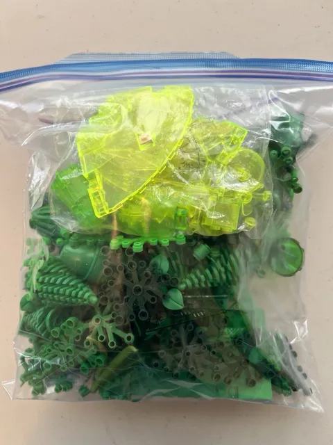 Lego Green Brick Pieces 1lb Bulk Lot