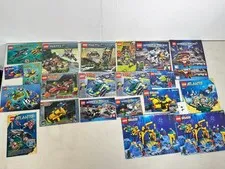 LEGO System Agents Space Police 20 x Instructions 6195 8630 8632 5971