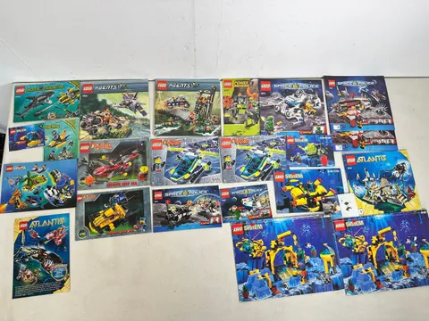 LEGO System Agents Space Police 20 x Instructions 6195 8630 8632 5971