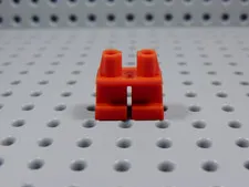 LEGO Red Short Blank Plain Legs Pants Minifig BT