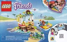 LEGO #41376 INSTRUCTION MANUAL ONLY Friends Turtles Rescue Mission