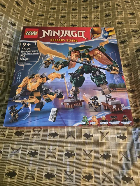 LEGO Ninjago: Lloyd and Arin's Ninja Team Mechs (71794) Open Box