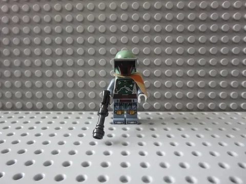 Lego Star Wars Boba Fett Pauldron Dark Orange Stripe Minifig sw0711 75137 MINT