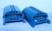 Lot of Lego Blue Sloped Curves 54095