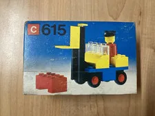 Vintage Lego 615-2 Fork Lift with Driver New Sealed /New Sealed