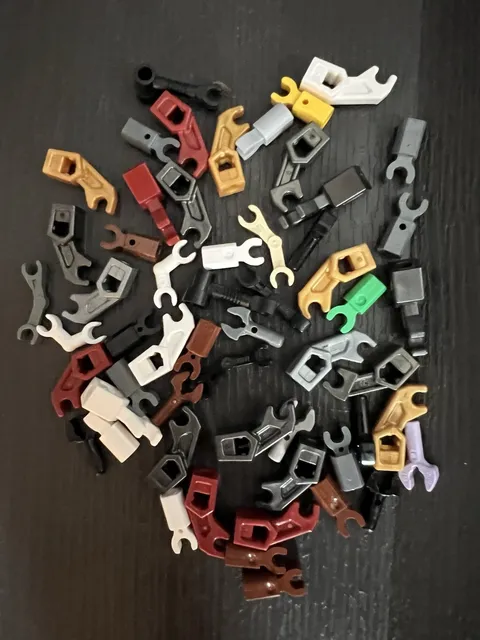 LEGO Mechanical Arm Lot Star Wars Droid Robot Multicolor 55 Pieces