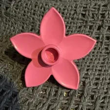 LEGO DUPLO 6510 Plant Flower with 1 Top Stud Pink A10