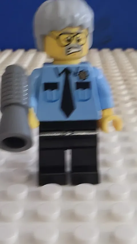 LEGO Pa Cop Minifigure tlm020 Movie 70809 CMF Lot Rare Retired Collectible HTF 