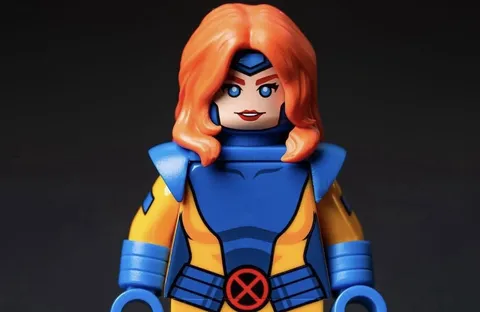 LEGO Marvel Comics Mr J Brick Custom Marvel X-Men Jean Grey Minifigure NEW