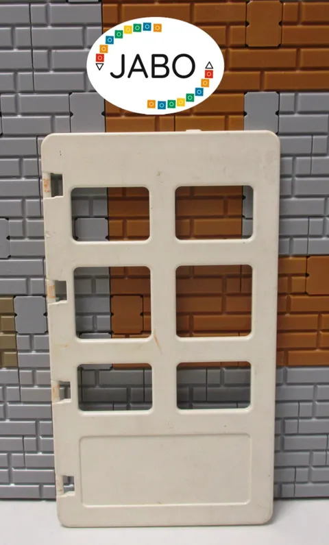 P14/8/3) LEGO Duplo Gate / Door Leaf White House Farm Barn Fire Engine Garage