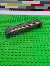 LEGO Arch 2x14x2 1/3 Black And Yellow 1999