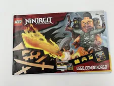 Lego Ninjago Masters of Spinjitzu Instructional Manual Only