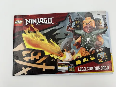 Lego Ninjago Masters of Spinjitzu Instructional Manual Only