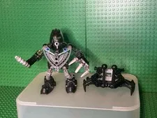 Lego Bionicle Custom Matoran Of Mahri Nui Onu-Matoran Plus Crab Read Description