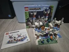 LEGO Minecraft: The Ice Castle (21186) 100% COMPLETE
