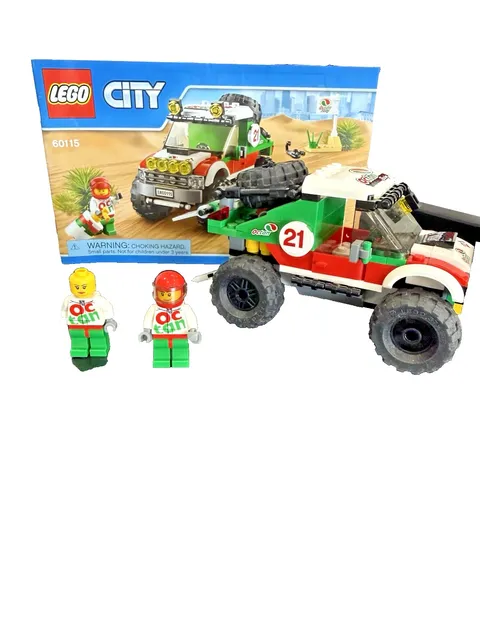 LEGO City 4x4 Off Roader 60115 - MISSING SOME PARTS INCLUDES BOOKLET