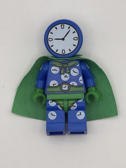 Lego Clock King Minifigure Batman Movie Series 2 Collectible 71020 Blue Green