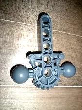 1 Bionicle Sand Blue Low Torso 47306 Genuine Lego part hips 7 tooth half gear