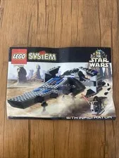 Used LEGO Star Wars Sith Infiltrator 7151 Manual Only Instruction Book Catalog