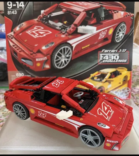 LEGO 8143 Racers Ferrari 1:17 F430Challenge