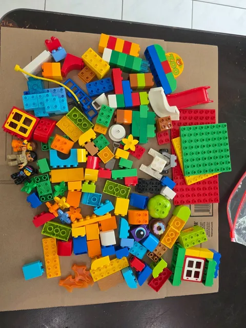 3 POUNDS and 11 LEGO DUPLO LOT Mixed