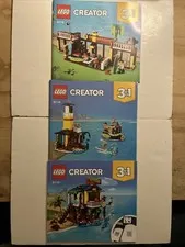Lego Instruction Manual Surfer Beach House 31118 Creator 3 in 1 Booklets