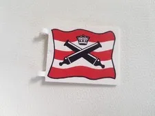 Vintage 1992 - 1995 Imperial Flag 6x5 Pirates Imperial Soldiers - For Lego