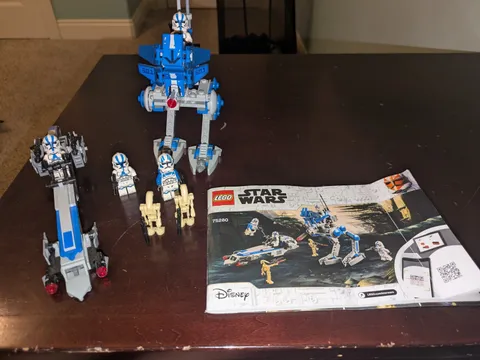 LEGO Star Wars 501st Legion Clone Troopers 75280 285pc w/ Manual Minifigs