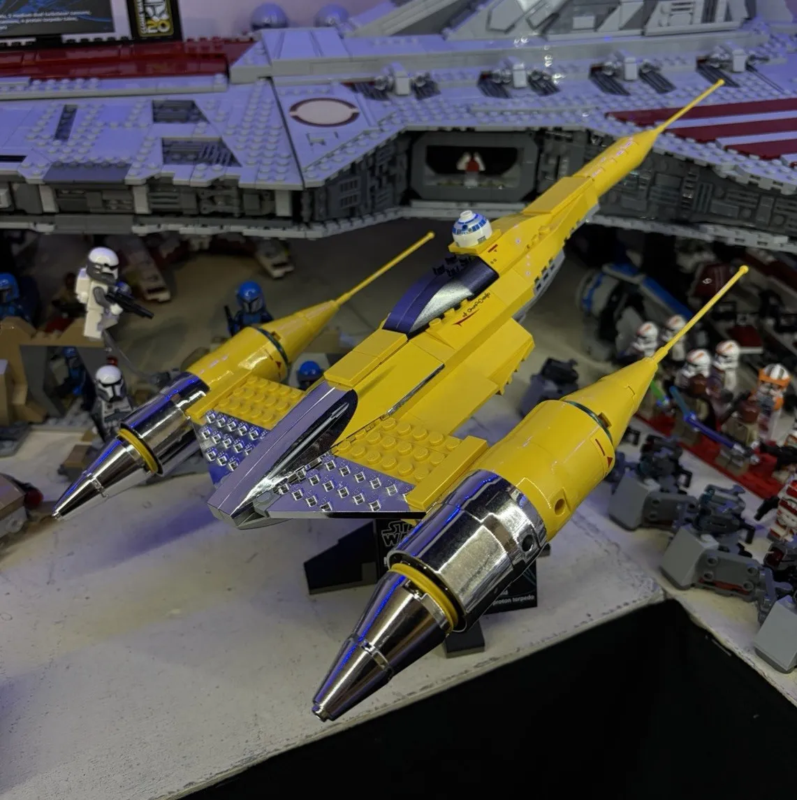 LEGO Star Wars Special Edition Naboo Starfighter Set 10026, instructions, no box