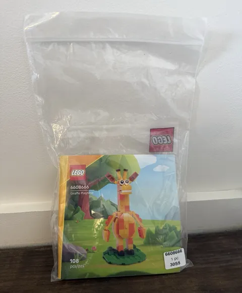 LEGO Giraffe Playtime 6608666 Promotional Polybag Set 108 pcs (2021)