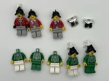 Lego Imperial Armada Vintage Rare Chrome Chestplates And Minifigures Lot
