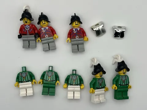 Lego Imperial Armada Vintage Rare Chrome Chestplates And Minifigures Lot