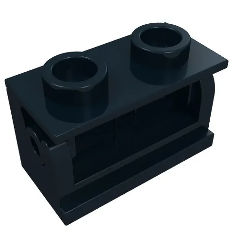 5x LEGO® Part 3937c01 - Hinge Brick 1 x 2 with (Same Color) Top Plate (3937