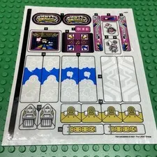 LEGO Sticker Sheet for Set 80021 Monkie Kid’s Lion Guardian New Authentic Decals