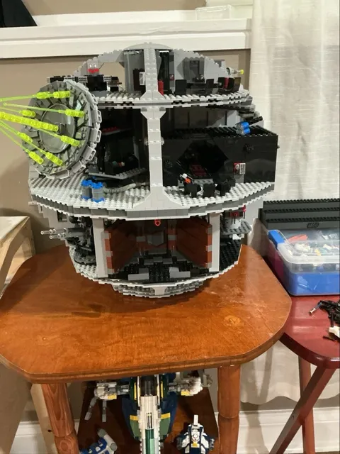 lego star wars death star 10188 With the manual