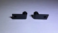 Lego Lot Of 2 Black Doors Door 1x3 Car Left & Right New City 